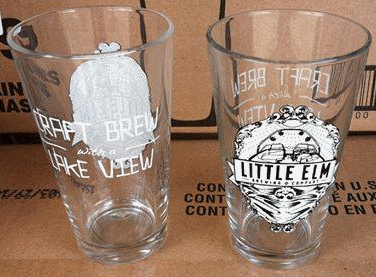 Little Elm Brewing Co. Pint Glass